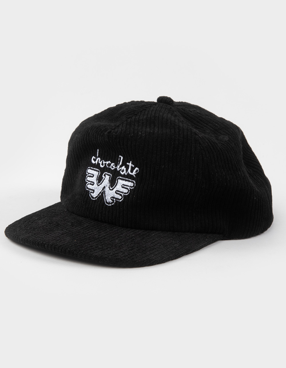 CHOCOLATE Waylon 5 Panel Snapback Hat - BLACK