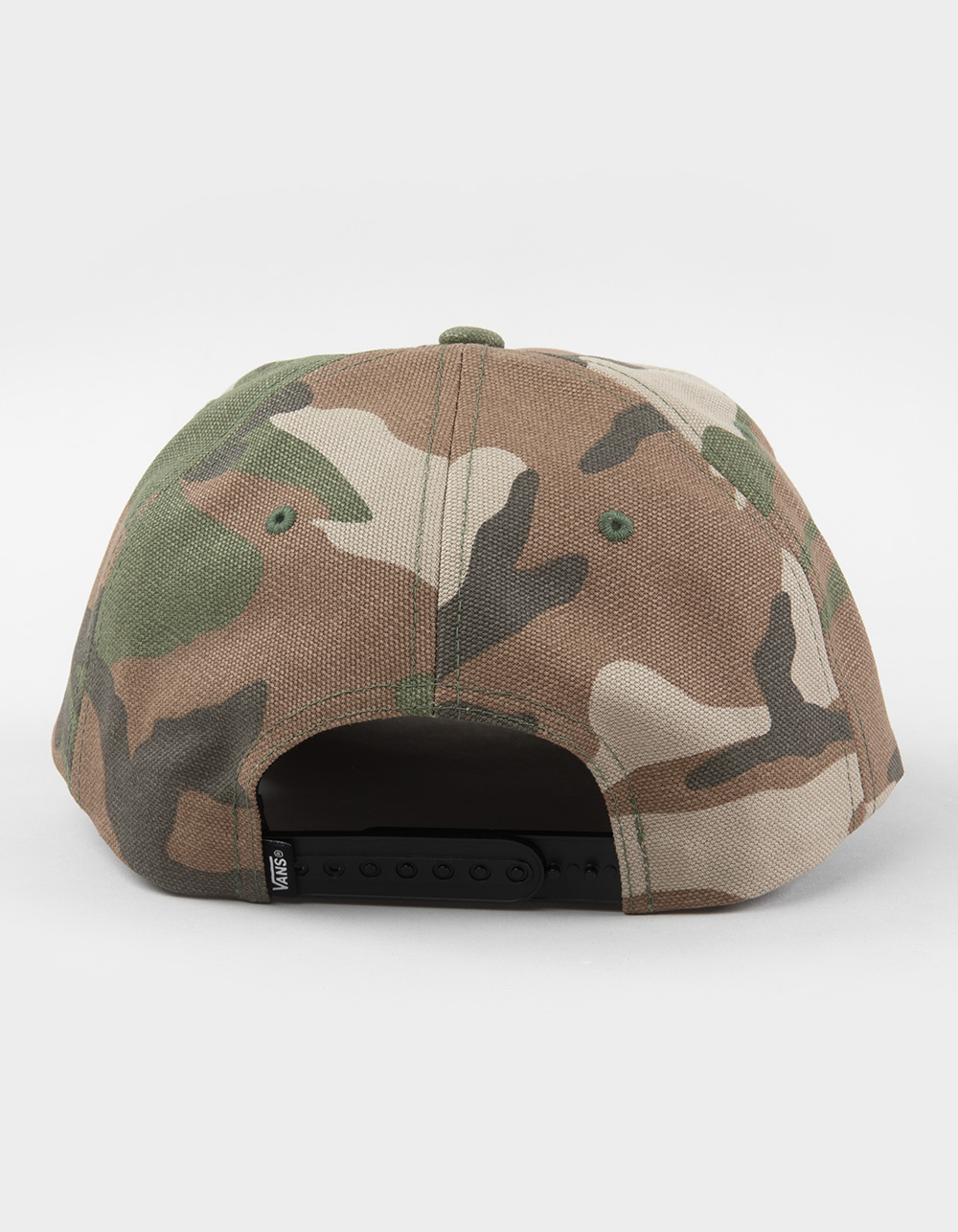 VANS Classic Script Snapback Hat - CAMO