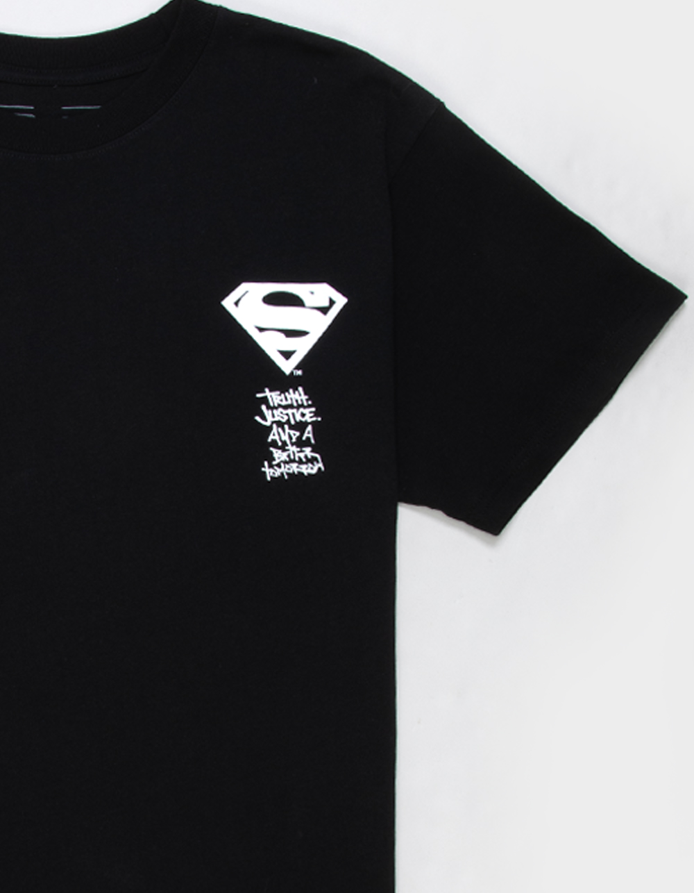 CVLA x Superman American Way Mens Boxy Tee - BLACK