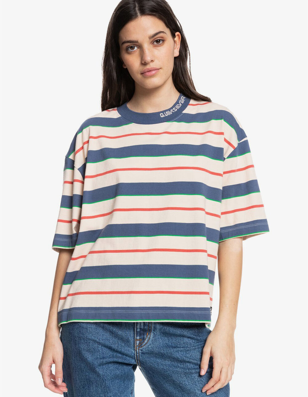 QUIKSILVER Road Riding Womens Tee - MULTI | Tillys