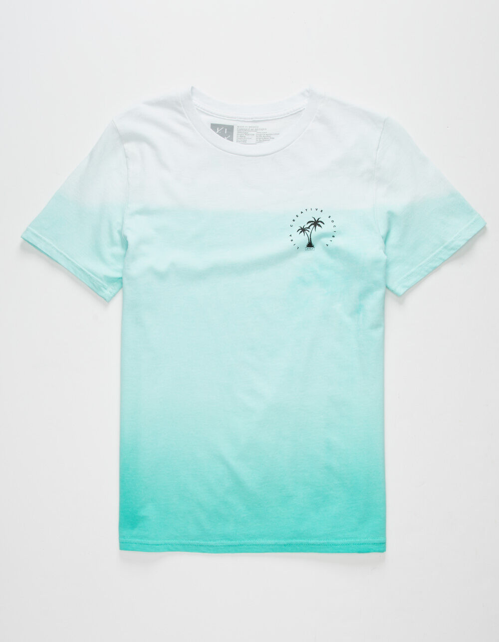 LIRA Americana Dip Dye Boys T-Shirt - GREEN COMBO | Tillys