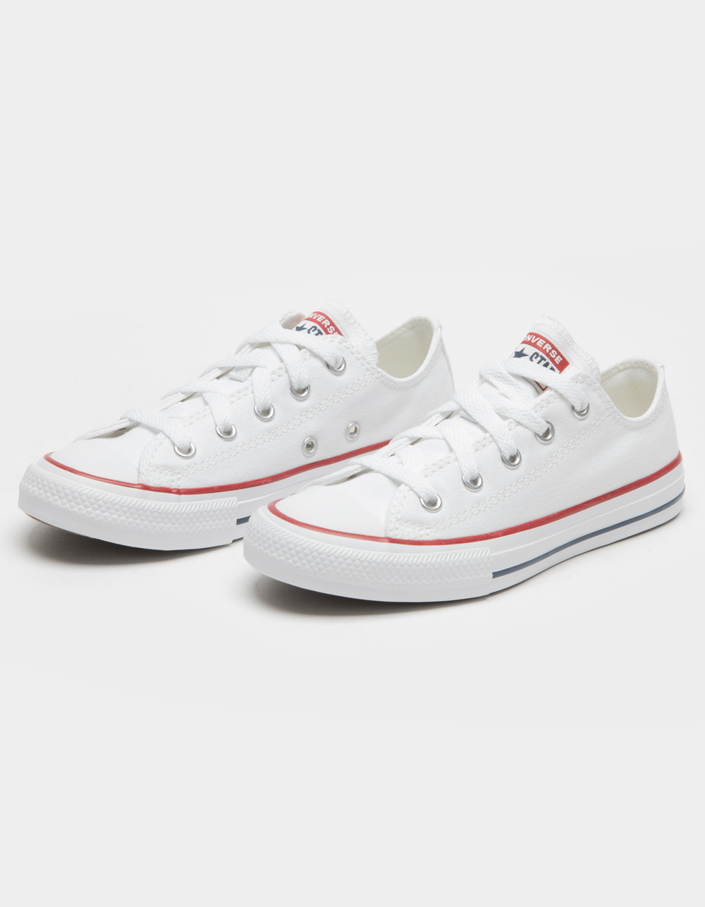 CONVERSE Chuck Taylor All Star Kids Low Top Shoes - WHITE