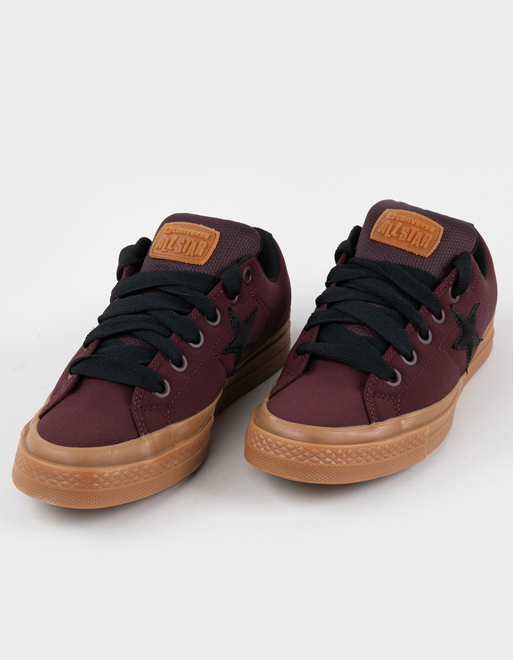 CONVERSE One Star Puff Shoes - BURGUNDY