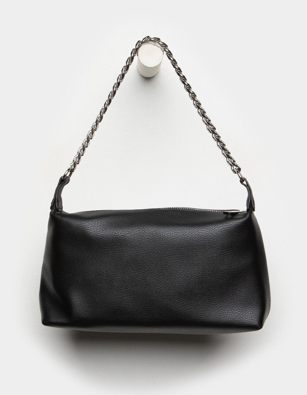 Black Chain Baguette Bag BLACK Tillys