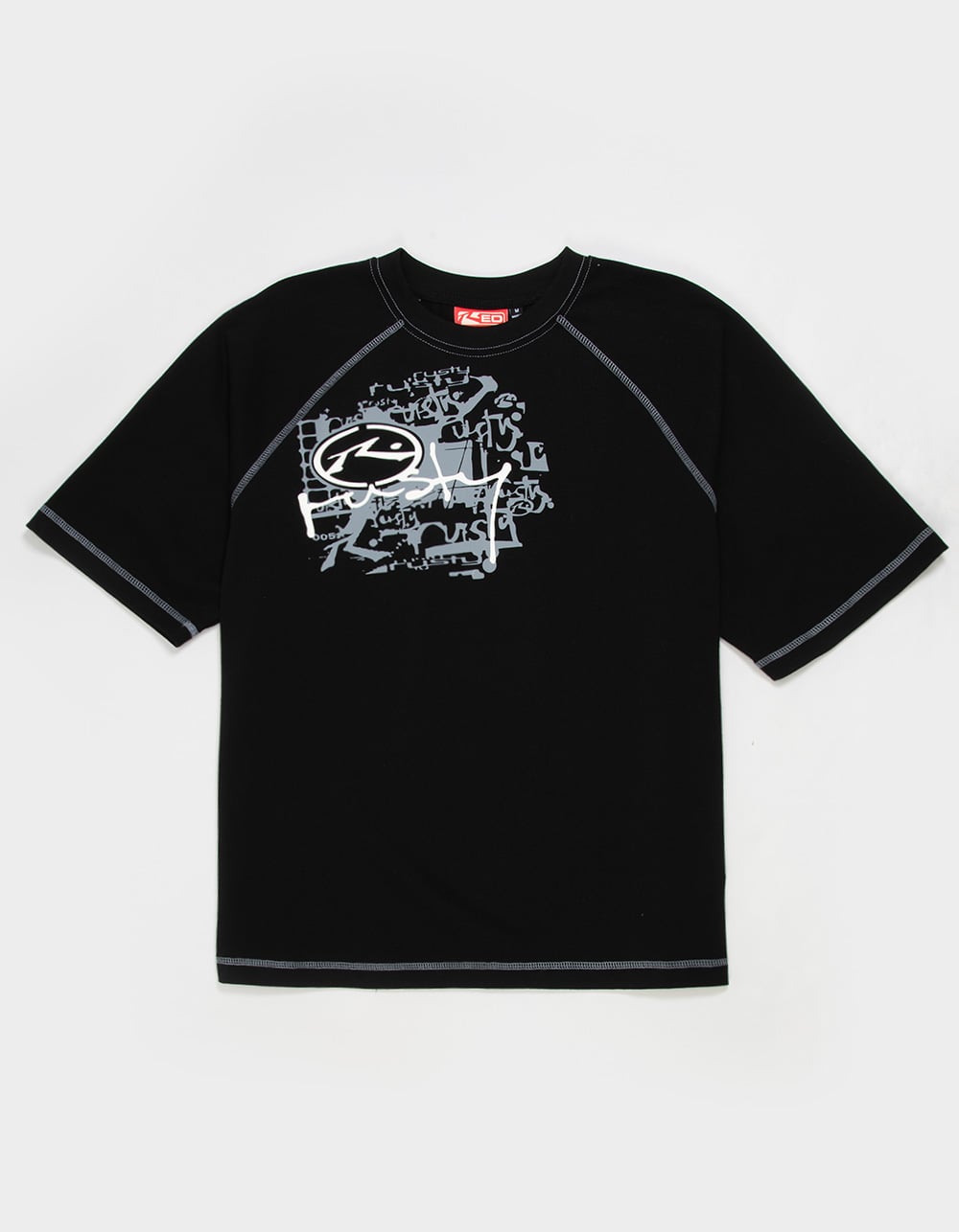 RUSTY Riddle Me This Mens Tee