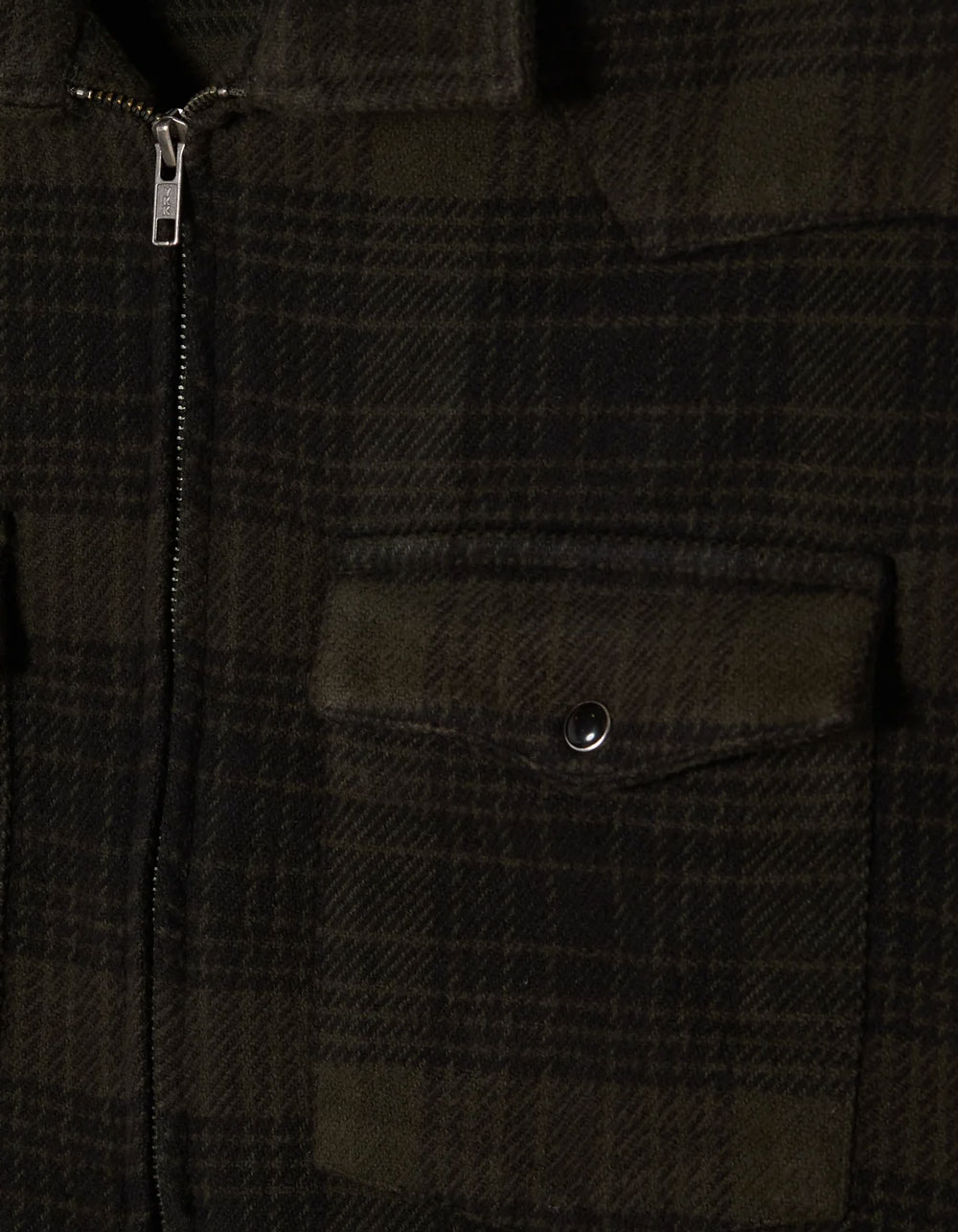 OBEY Willie Mens Jacket - BLACK/BROWN