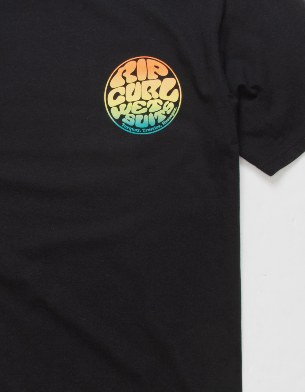 RIP CURL Wetsuit Icon Mens Tee BLACK Tillys