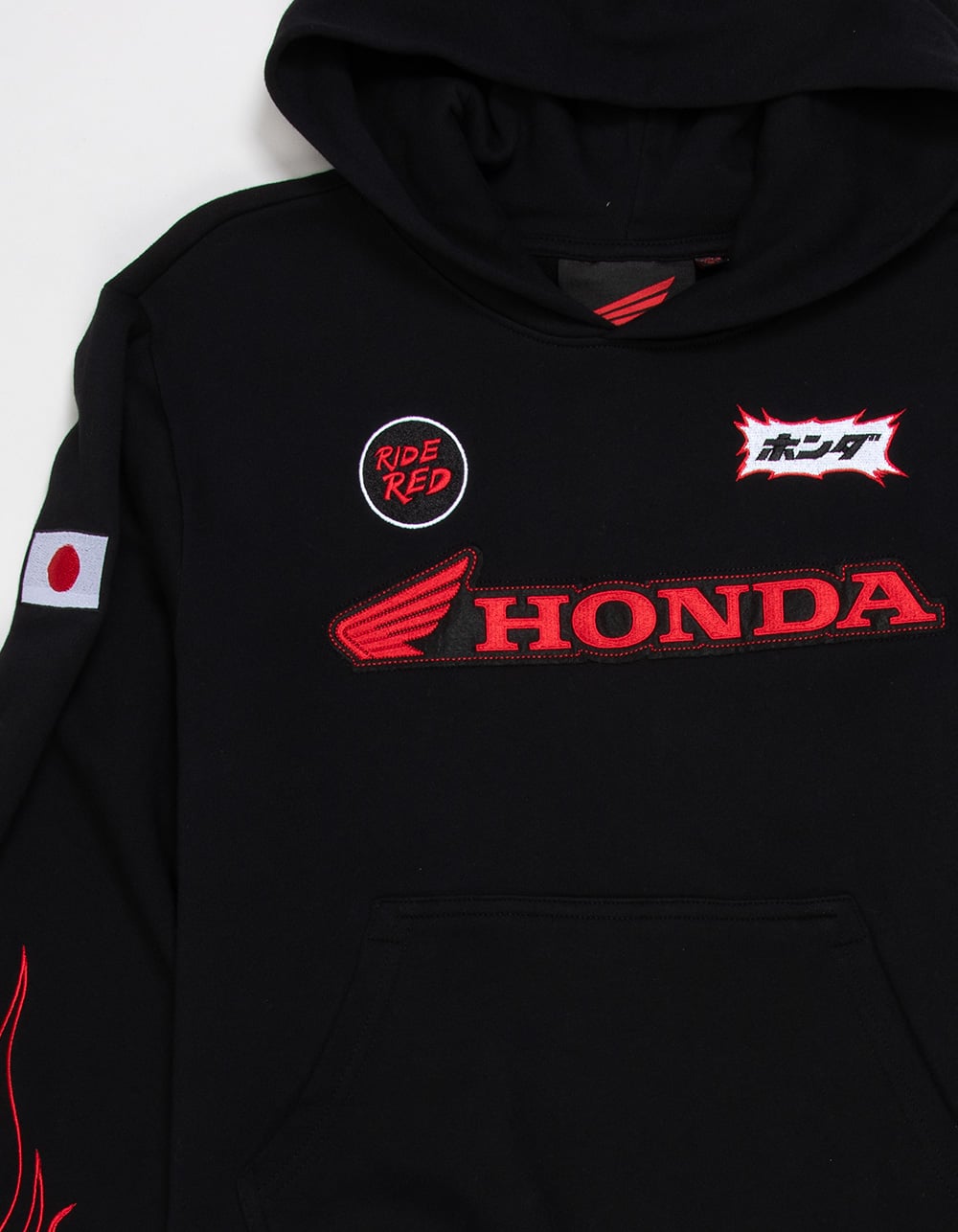 HONDA Daytona Boys Hoodie - WASHED BLACK