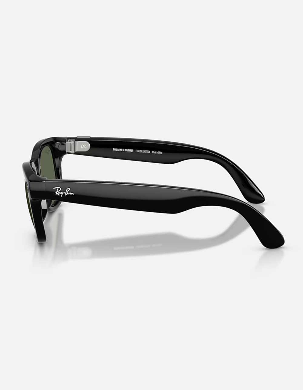 RAY-BAN Meta Wayfarer Sunglasses - BLACK