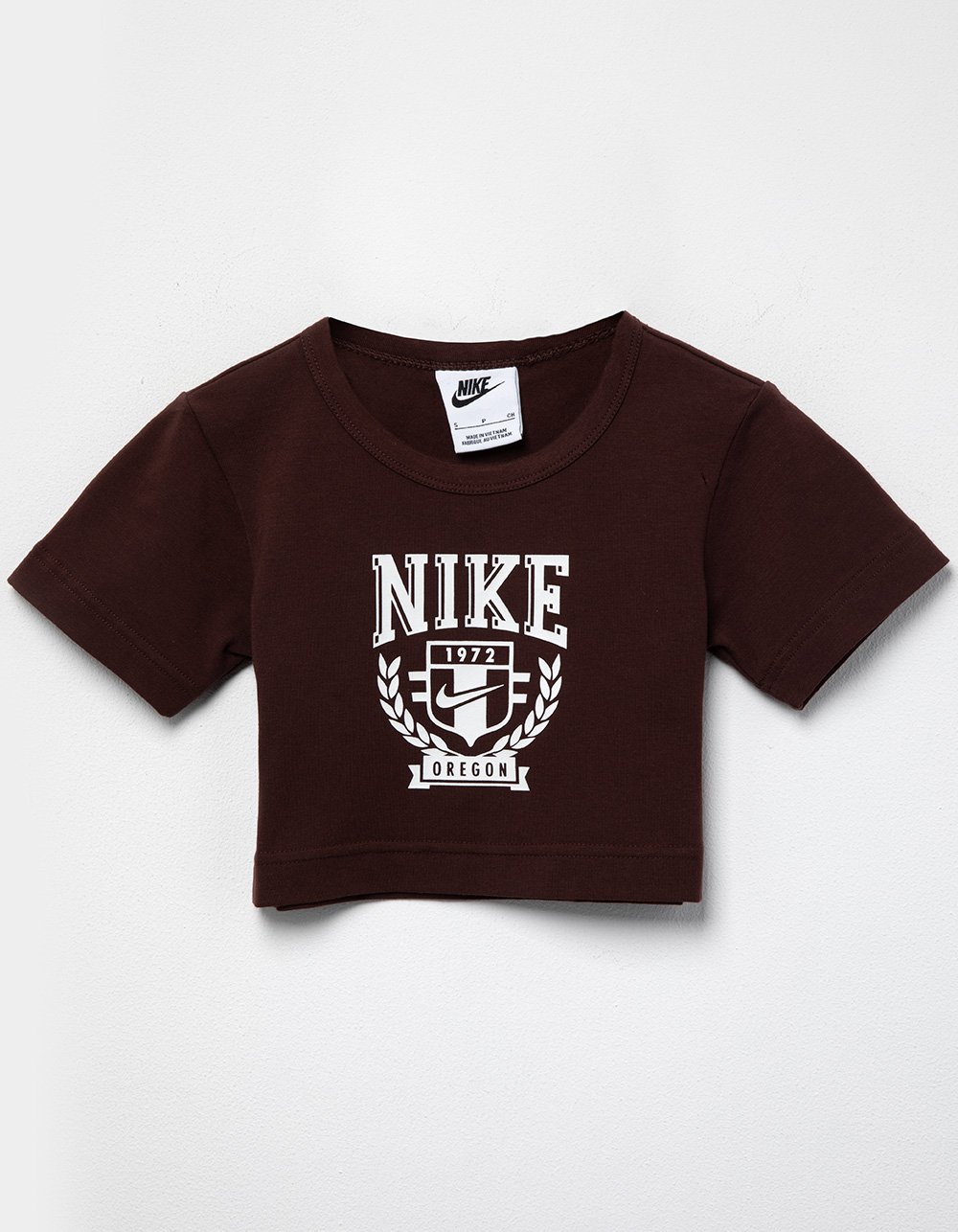 NIKE Sportswear Trend Girls Baby Tee - BROWN