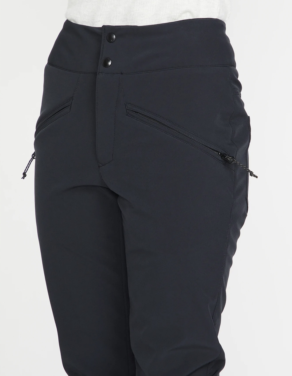 Battle Stretch Womens High Rise Snow Pants BLACK Tillys