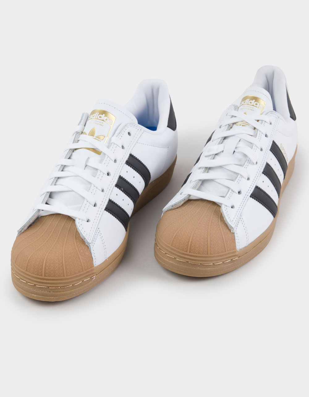 ADIDAS Superstar ADV Mens Shoes - WHT/BLK