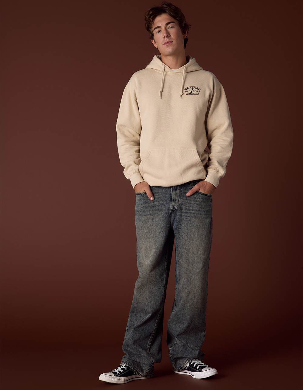 RSQ Mens Baggy Jeans - Dark Wash