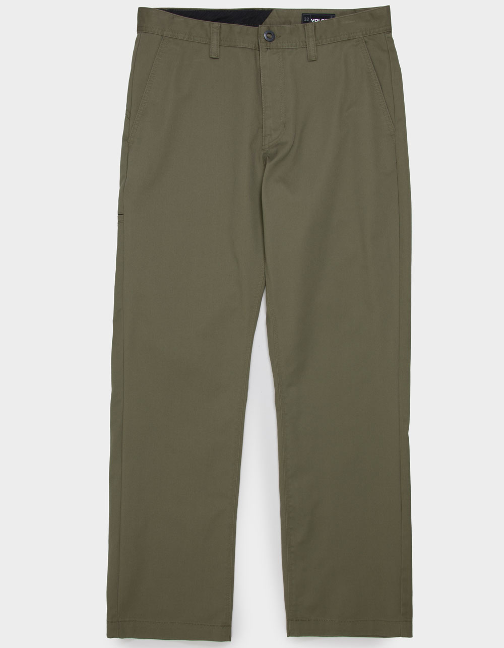VOLCOM Frickin Mens Relaxed Chino Pants - OLIVE