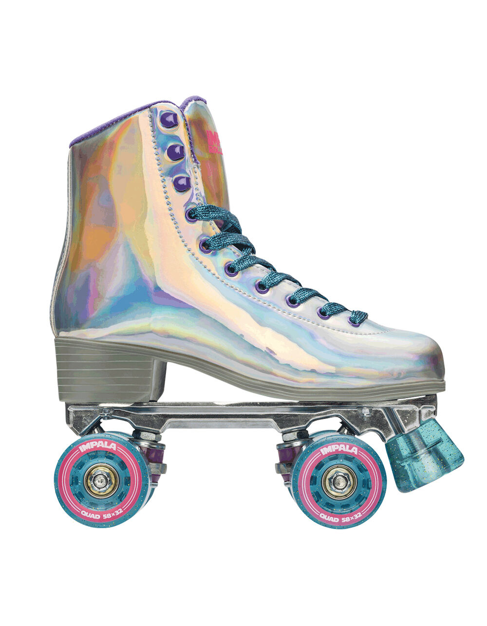 IMPALA ROLLERSKATES Holographic Quad Skates MULTI Tillys