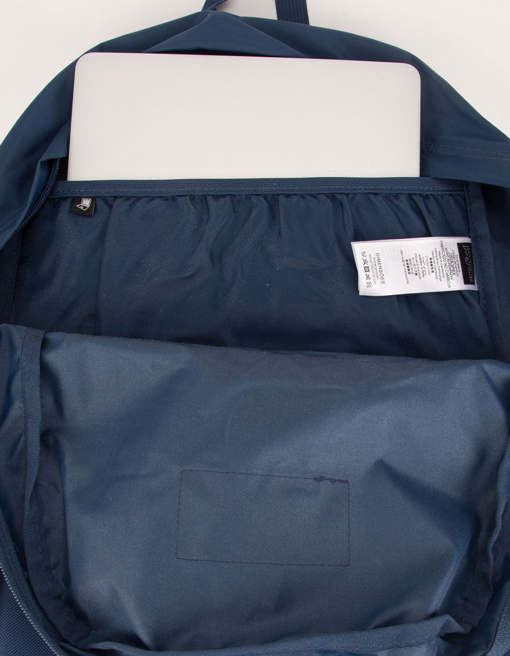 JANSPORT Mono SuperBreak Dark Denim Blue Backpack image number 3