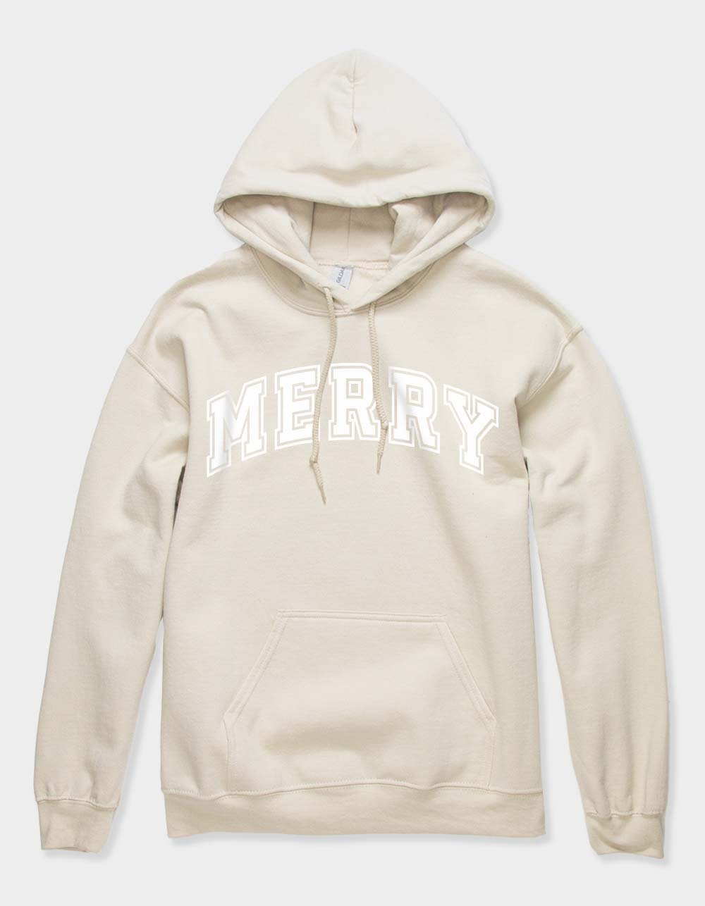 COLLEGIATE Merry Unisex Hoodie - SAND