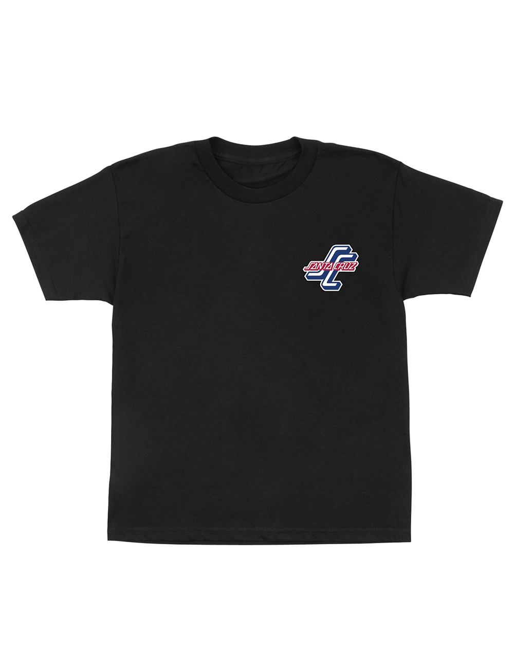 SANTA CRUZ Outer OGSC Boys Tee - BLACK