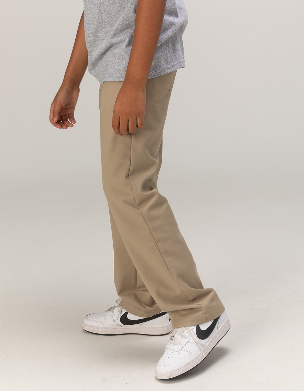 DICKIES Slim Straight Boys Pants - KHAKI