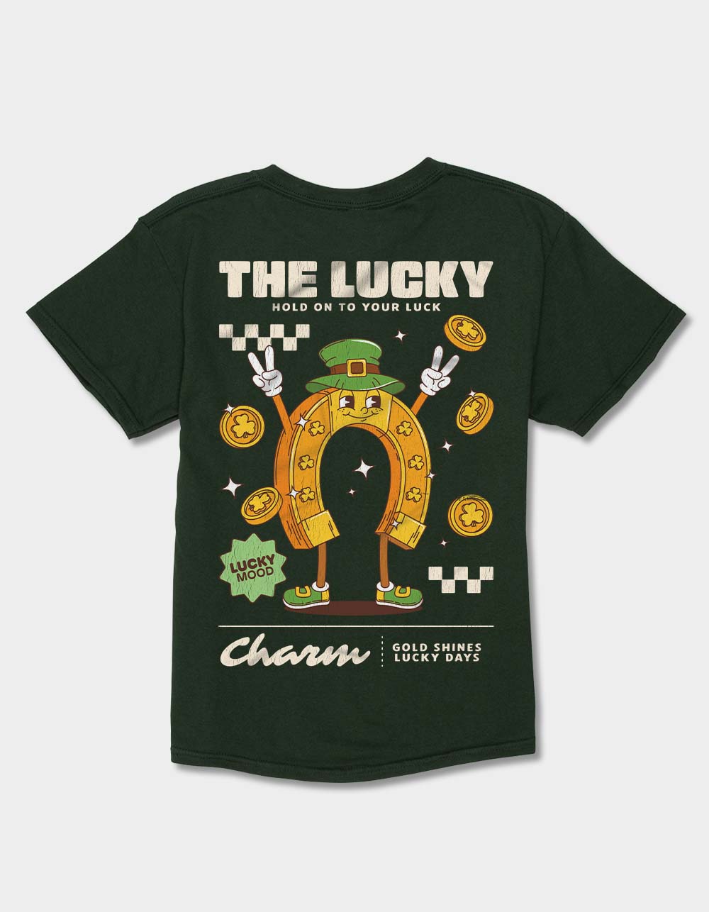 LUCK The Lucky Charm Unisex Kids Tee - FOREST