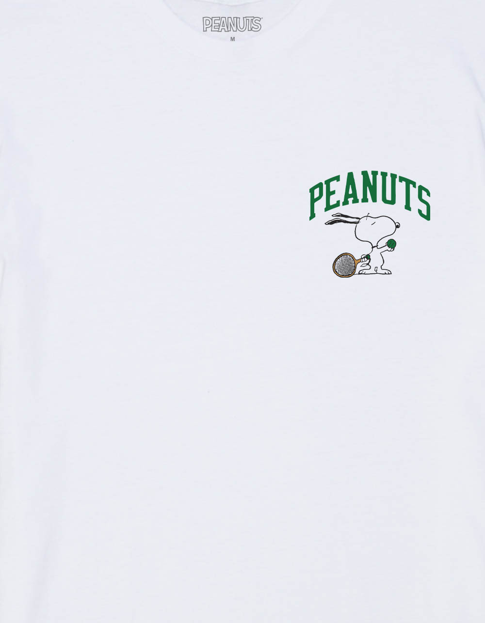 PEANUTS Racquet Club Unisex Tee - WHITE