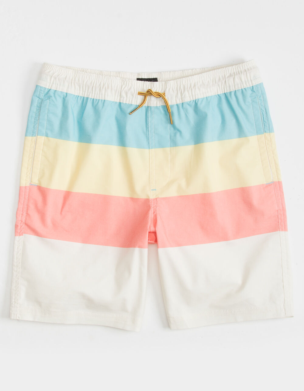 VALOR Bandita Stripe Boys Hybrid Shorts - CREAM | Tillys