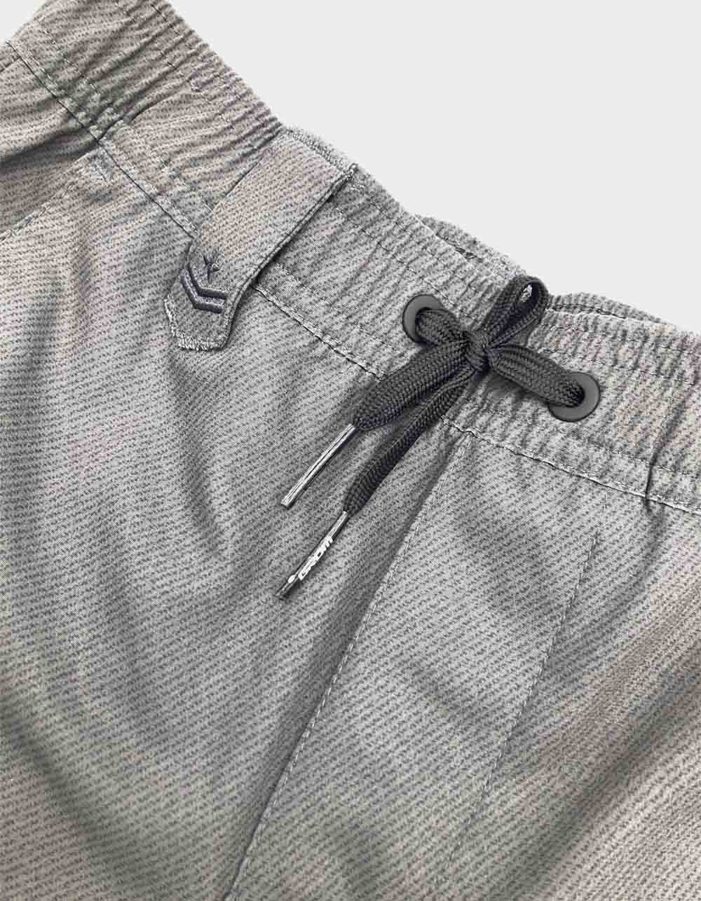 GROM Off Road Drawstring Wet Dry Boys Walk Shorts - CHARCOAL