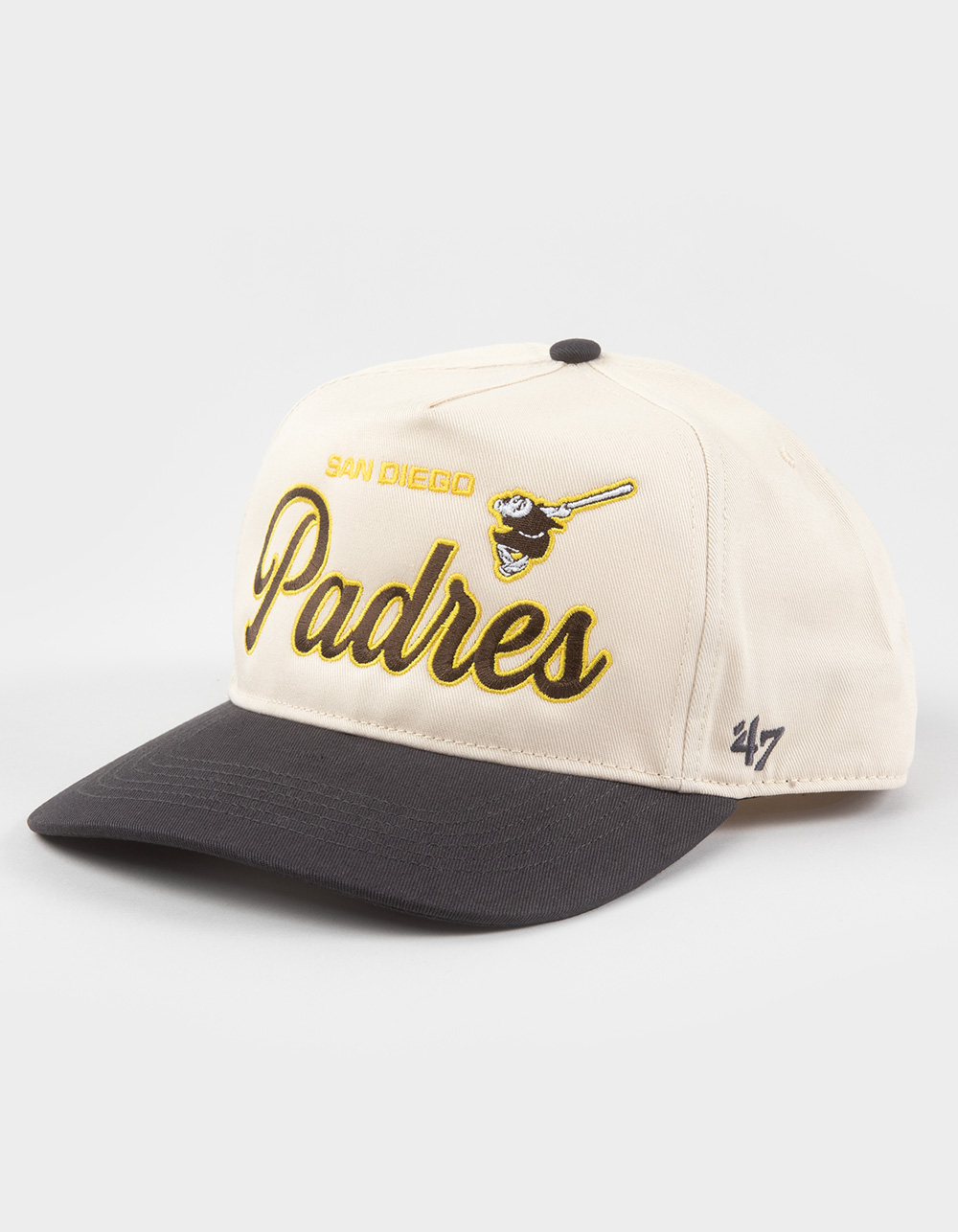 47 BRAND San Diego Padres Assemble '47 Hitch Snapback Hat - Cream Combo