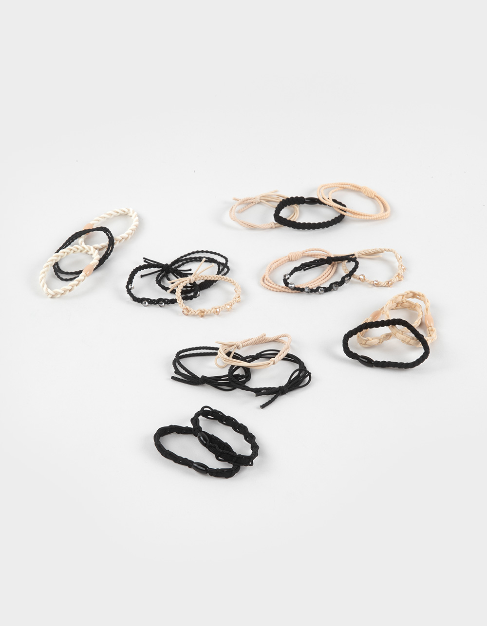 FULL TILT 20 Piece Scrunchie/Bracelet Set - MULTI