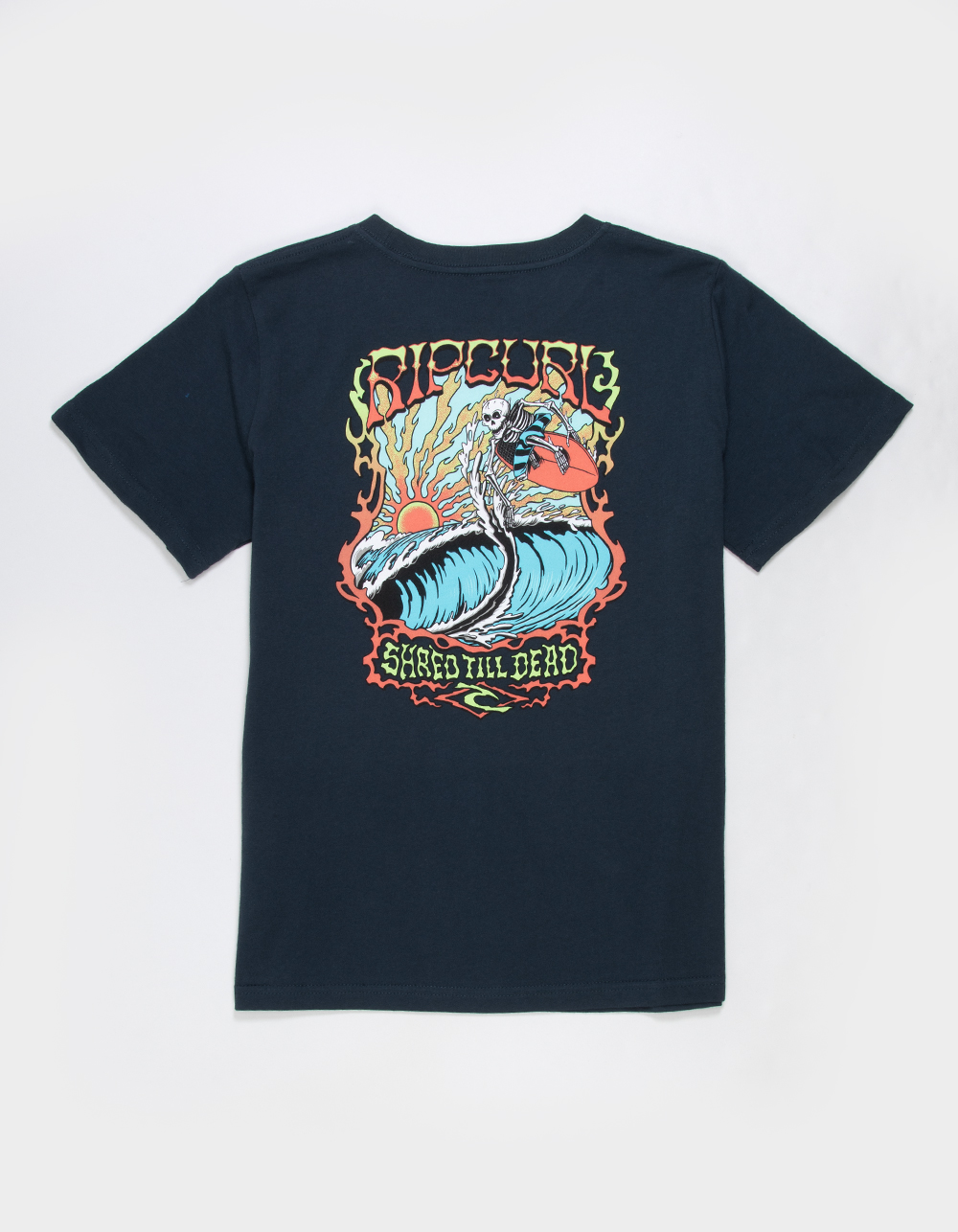 RIP CURL Air Shred Boys Tee - NAVY