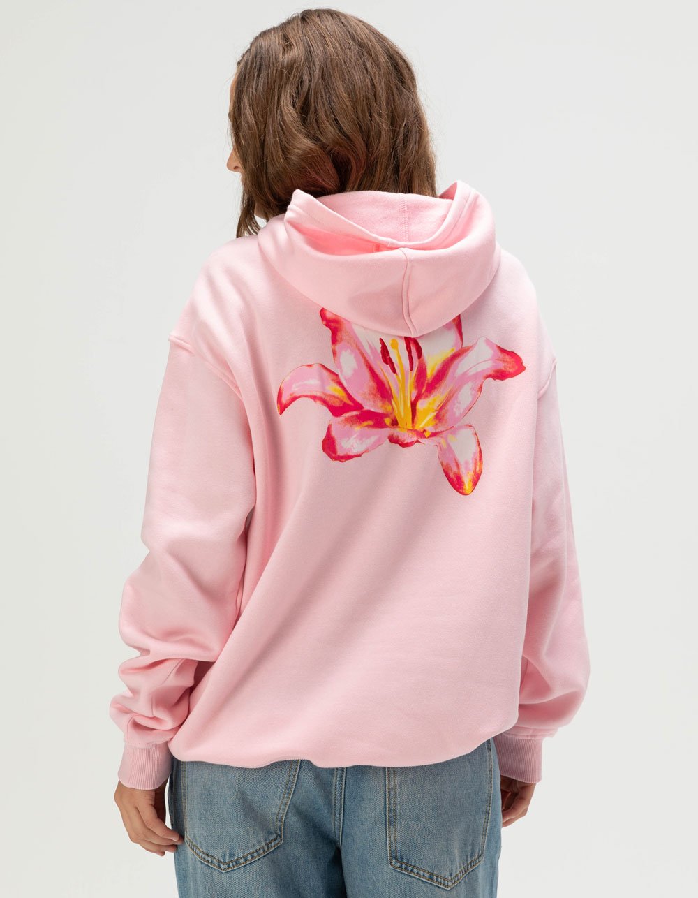 FULL TILT Lily Womens Hoodie - PINK