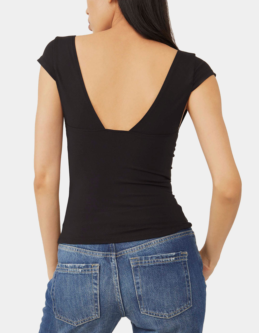 FREE PEOPLE Duo Corset Womens Top