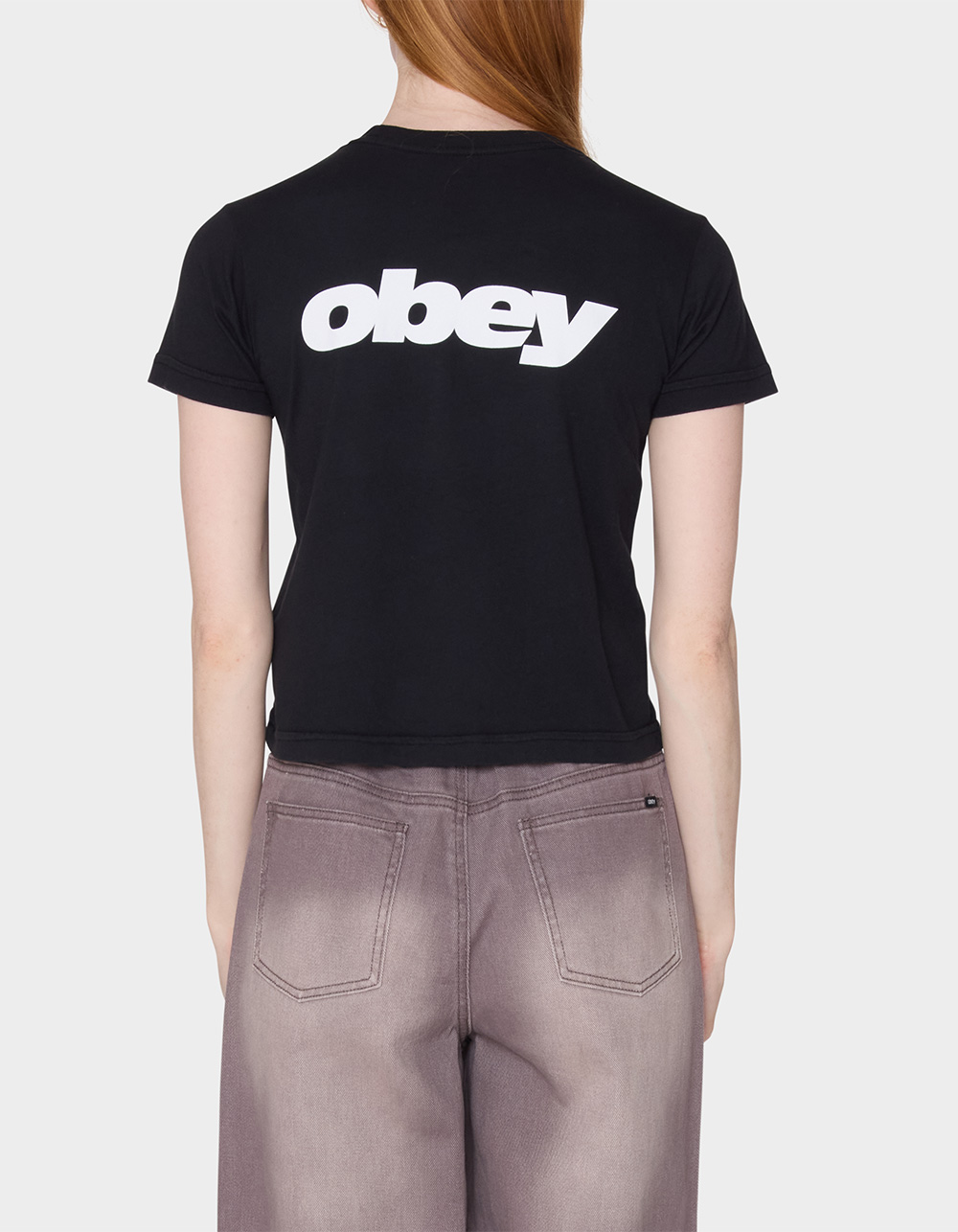 OBEY Speed Kaia Womens Tee - OXFORD