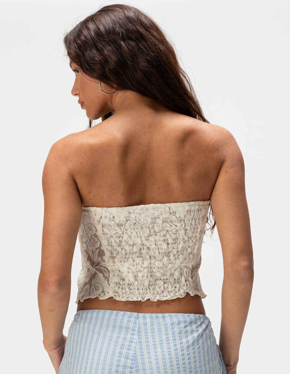 RSQ Womens Lace Tube Top