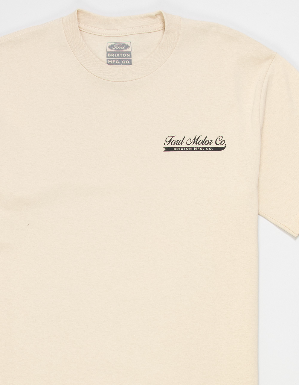 BRIXTON x Ford 71 Pickup Mens Tee  - SAND
