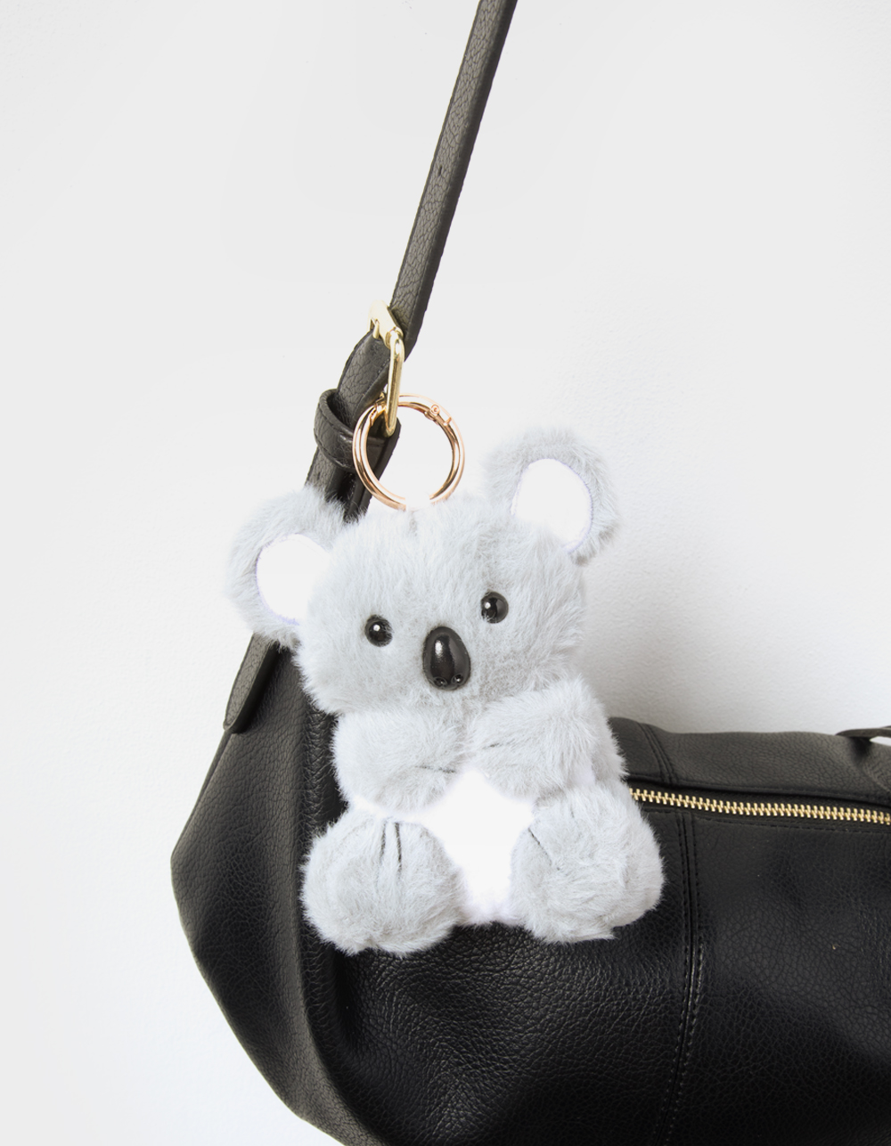 FULL TILT Koala Plush Bag Charm - GRAY
