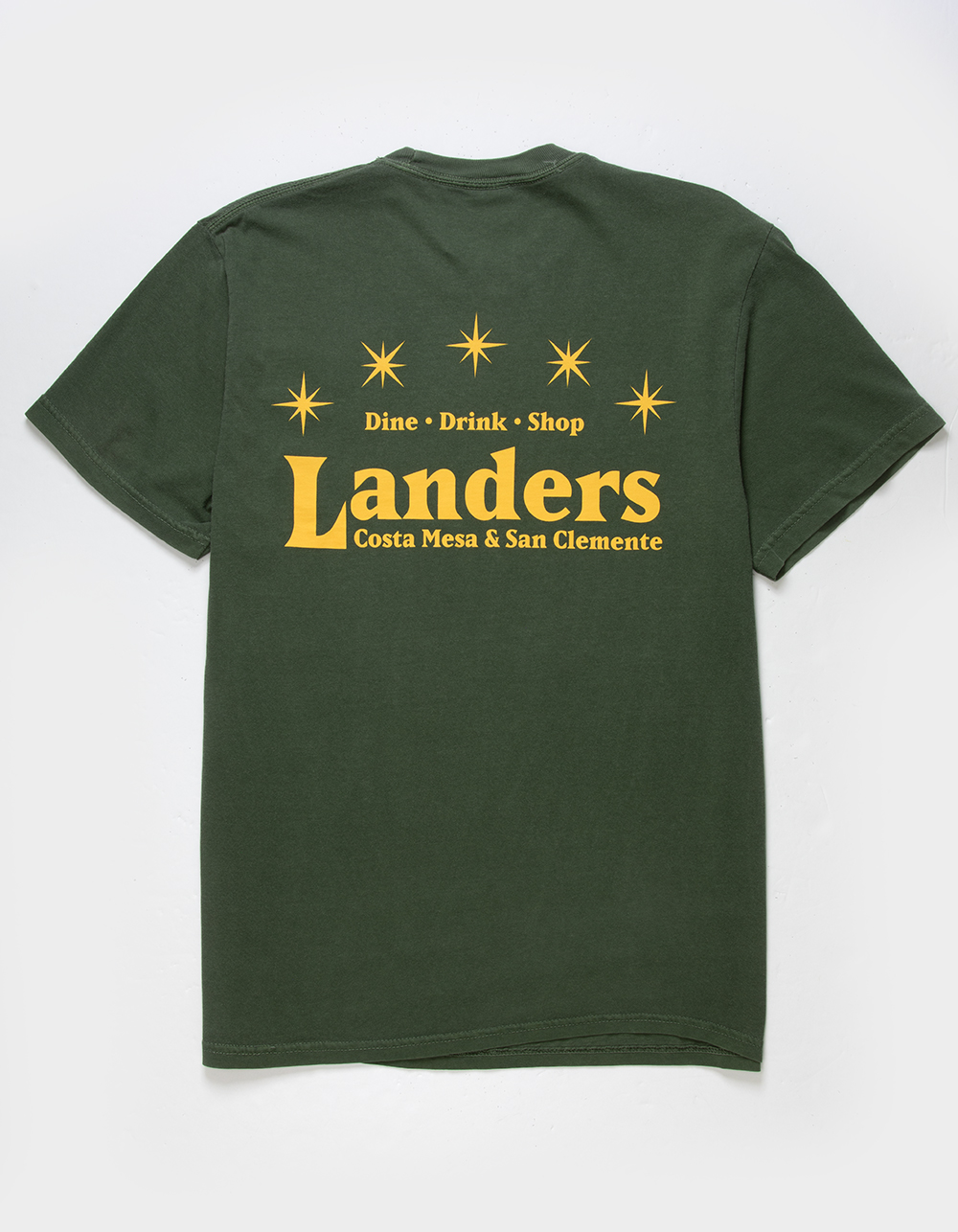 LANDERS SUPPLY HOUSE Star Classic Mens Tee - GREEN