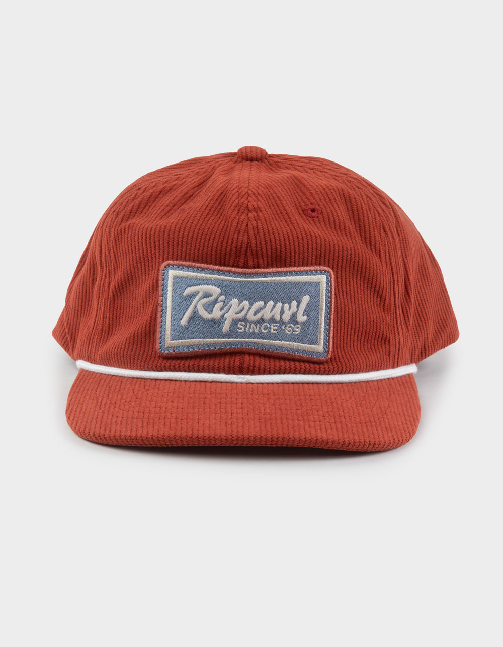 RIP CURL Mod Cali Badge Snapback Hat - BRICK