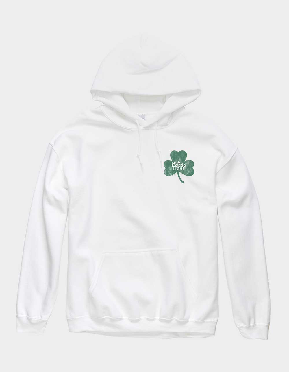 COORS Light Shamrock Unisex Hoodie - WHITE