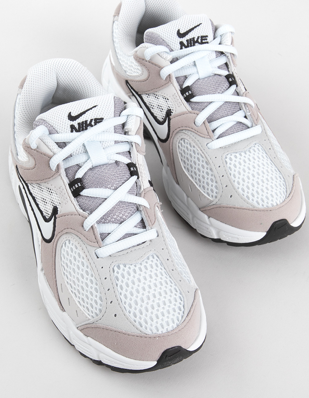 NIKE V5 Runner Suede Girls Shoes - WHT/LT PNK