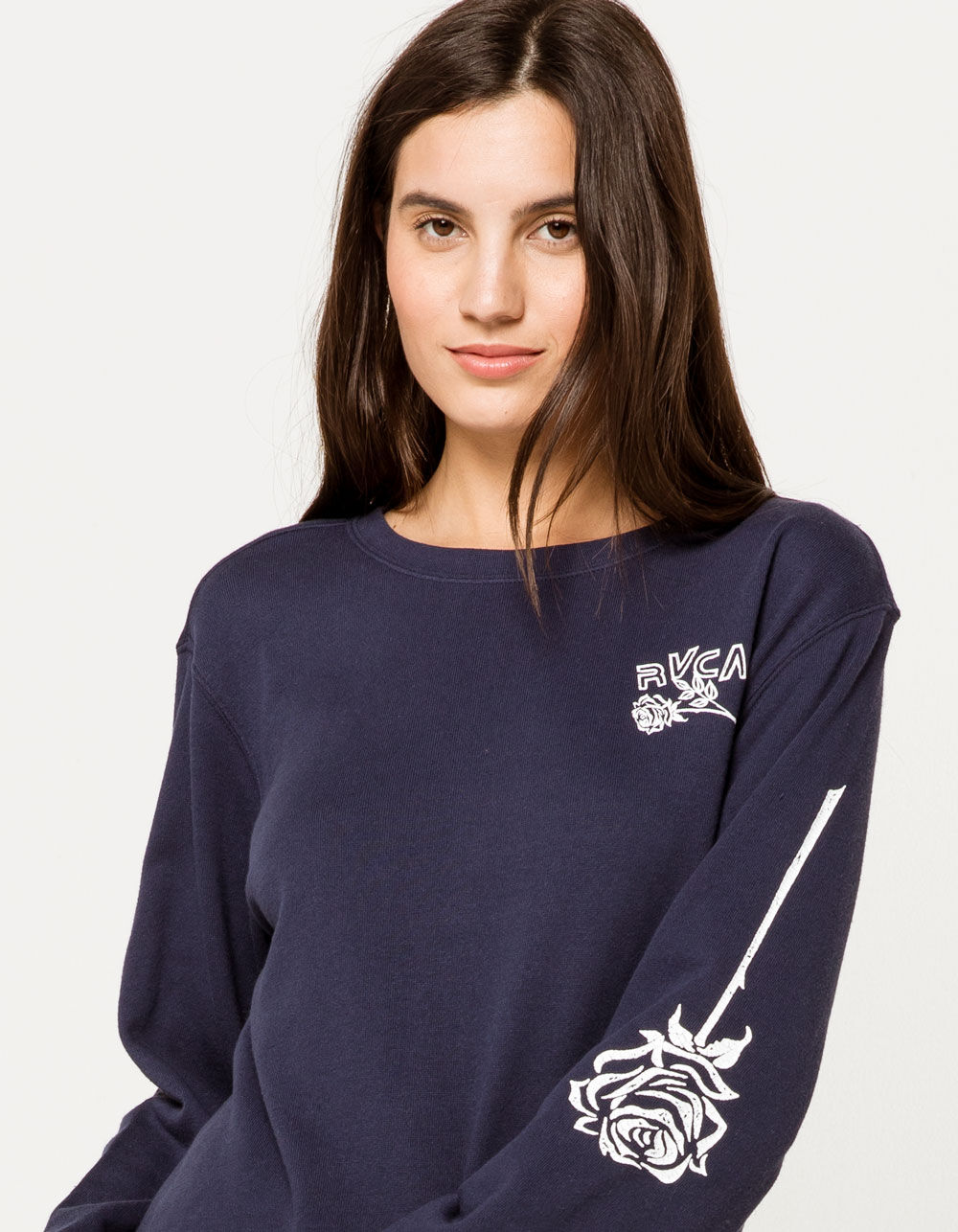 RVCA Thorns Womens Sweatshirt image number 1