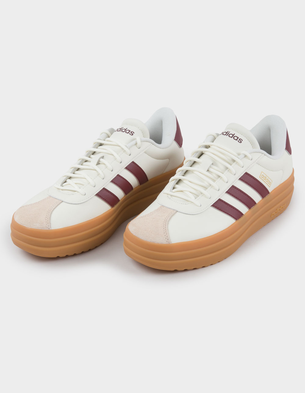 ADIDAS VL Court Bold Womens Platform Shoes - OFF WHITE