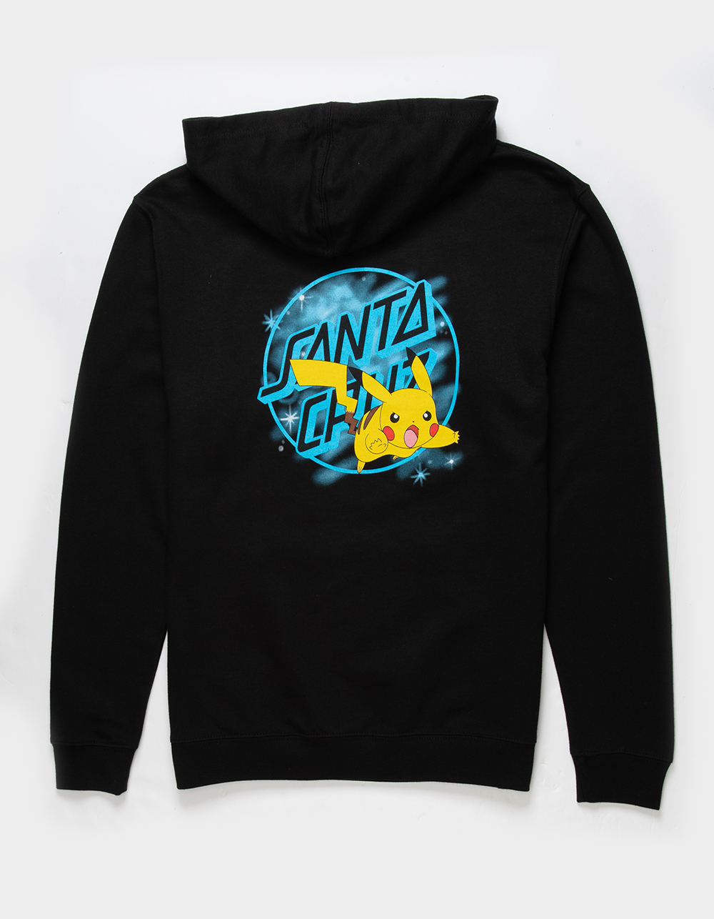 SANTA CRUZ x Pokémon Pikachu Spray Dot Boys Hoodie - BLACK | Mission Valley