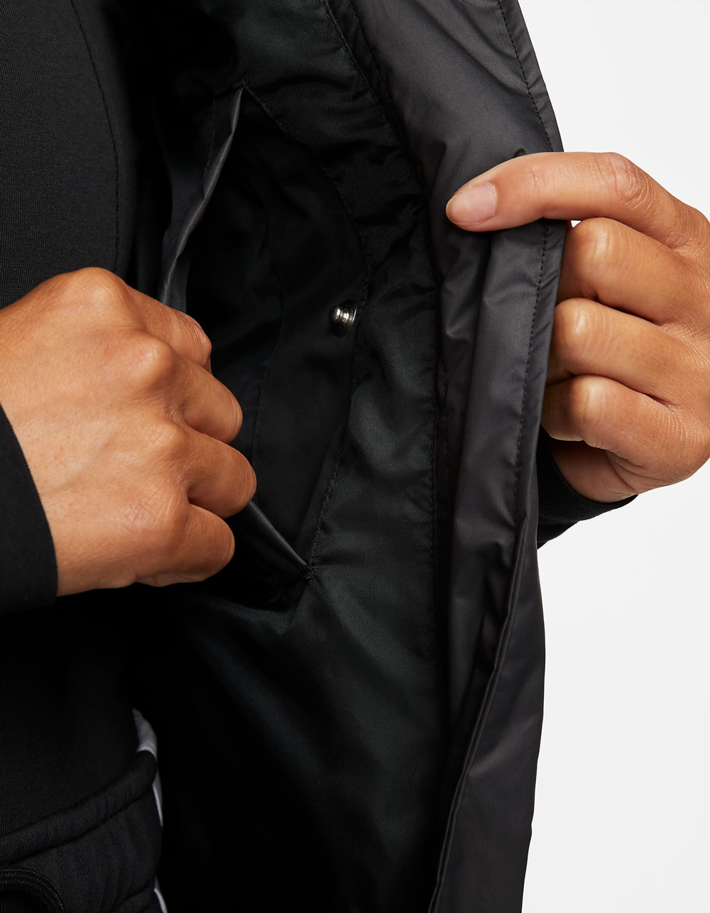 NIKE Sportswear ThermaFIT Windrunner Womens Down Vest BLACK Tillys