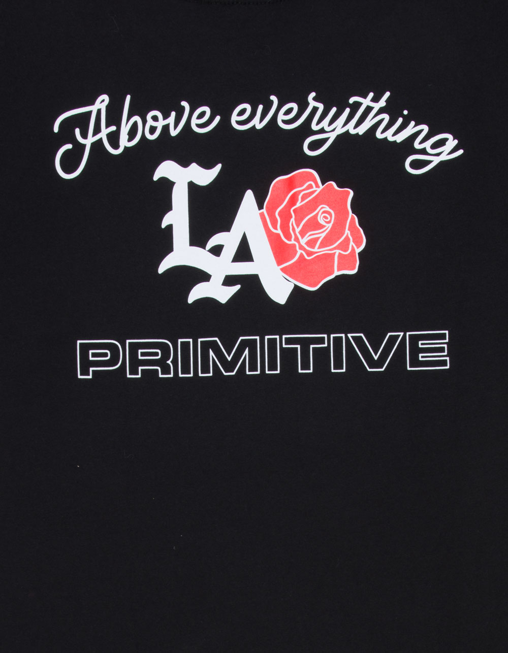 PRIMITIVE Champs Mens Boxy Heavyweight Tee - BLACK