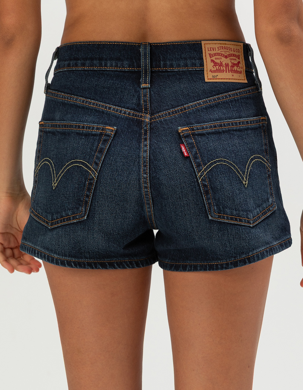LEVI'S 501 Womens Denim Shorts - Update Forward RINSE