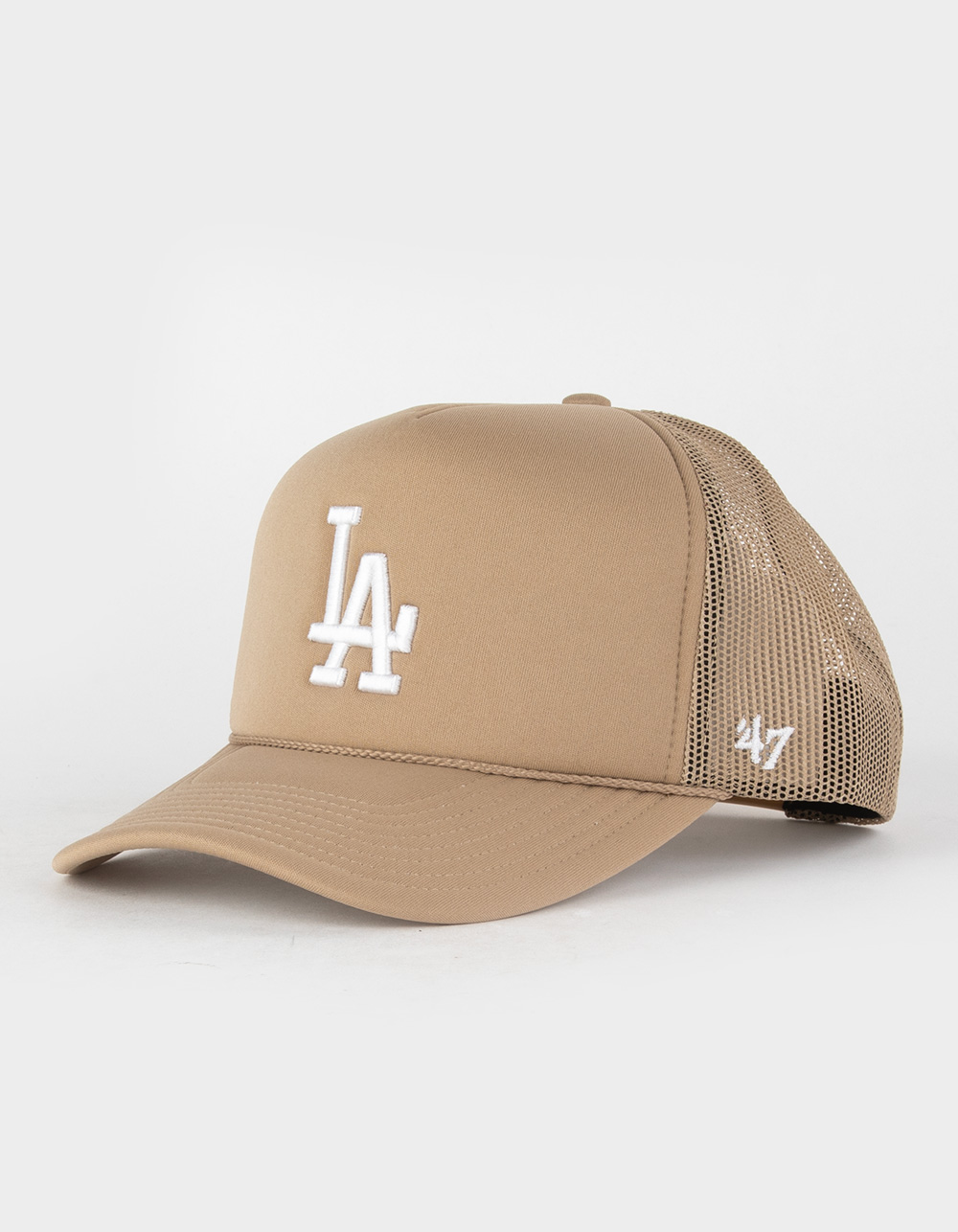 47 BRAND Los Angeles Dodgers '47 Trucker Hat - KHAKI | Tillys