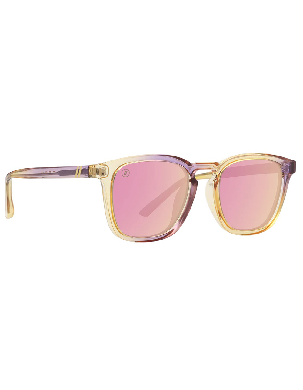 BLENDERS EYEWEAR Sydney Polarized Sunglasses CLEAR/PINK Tillys