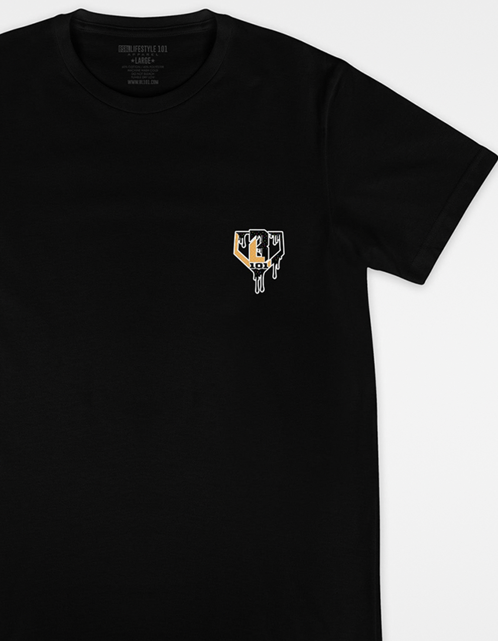 BASEBALL LIFESTYLE 101 Ice Cream Boys Tee - BLK/RED