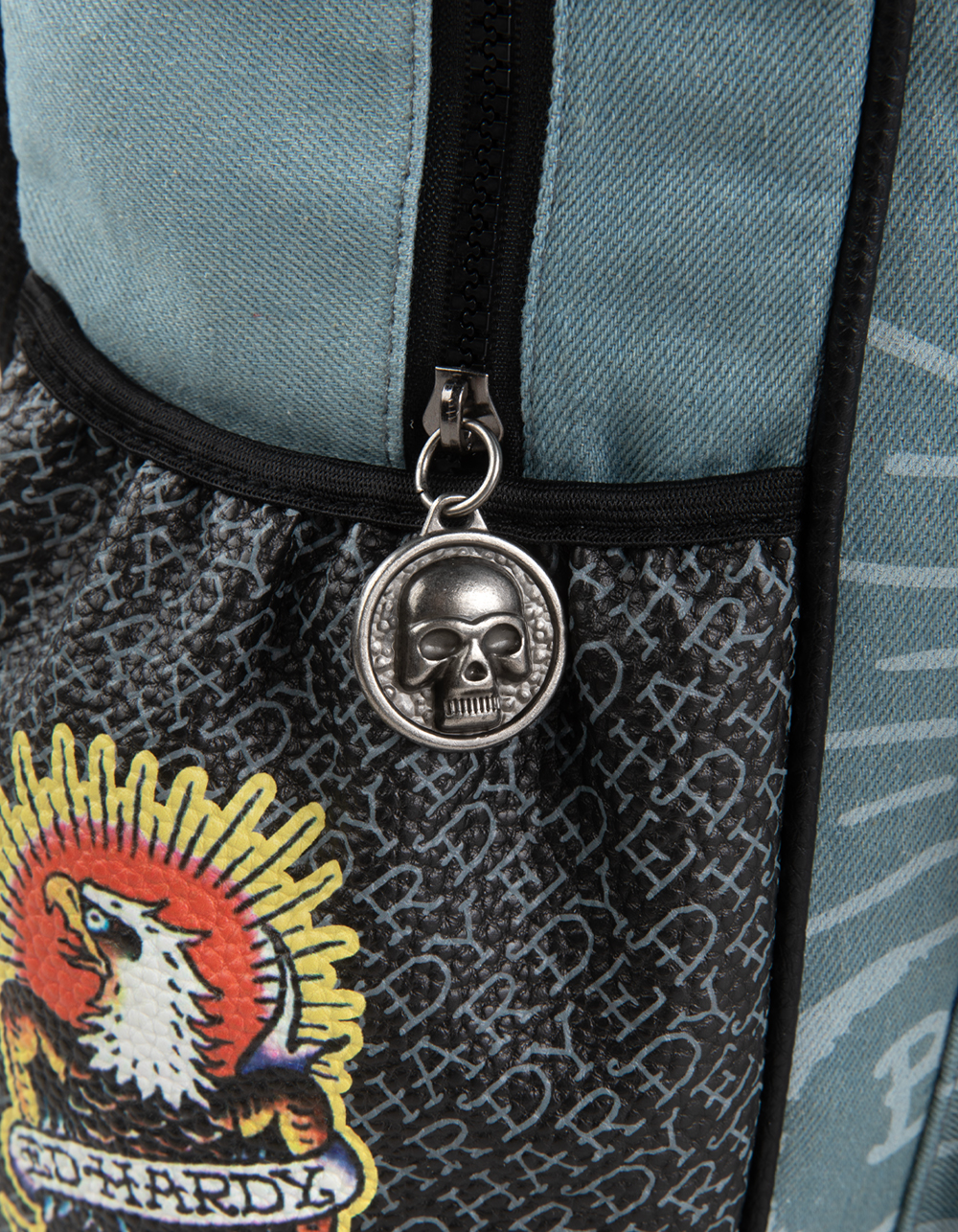 ED HARDY Mick Womens Backpack - DENIM